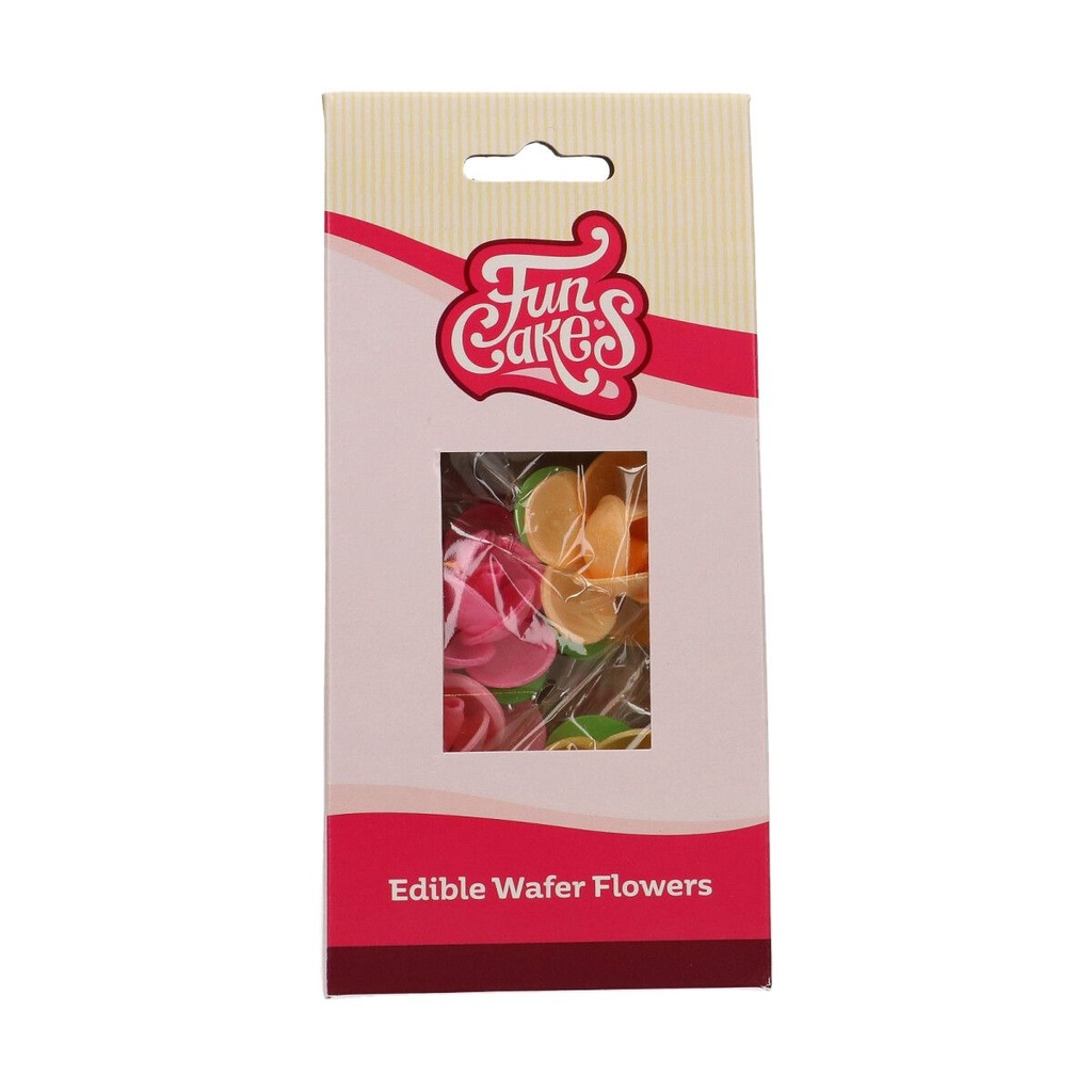 FunCakes Oplaatbloemen Camelia pk/5
