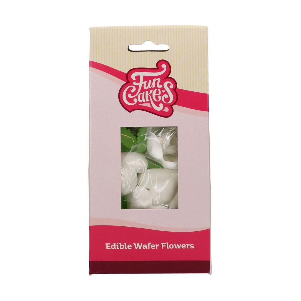 FunCakes fleurs azyme Tulipe & Feuilles 12 pces