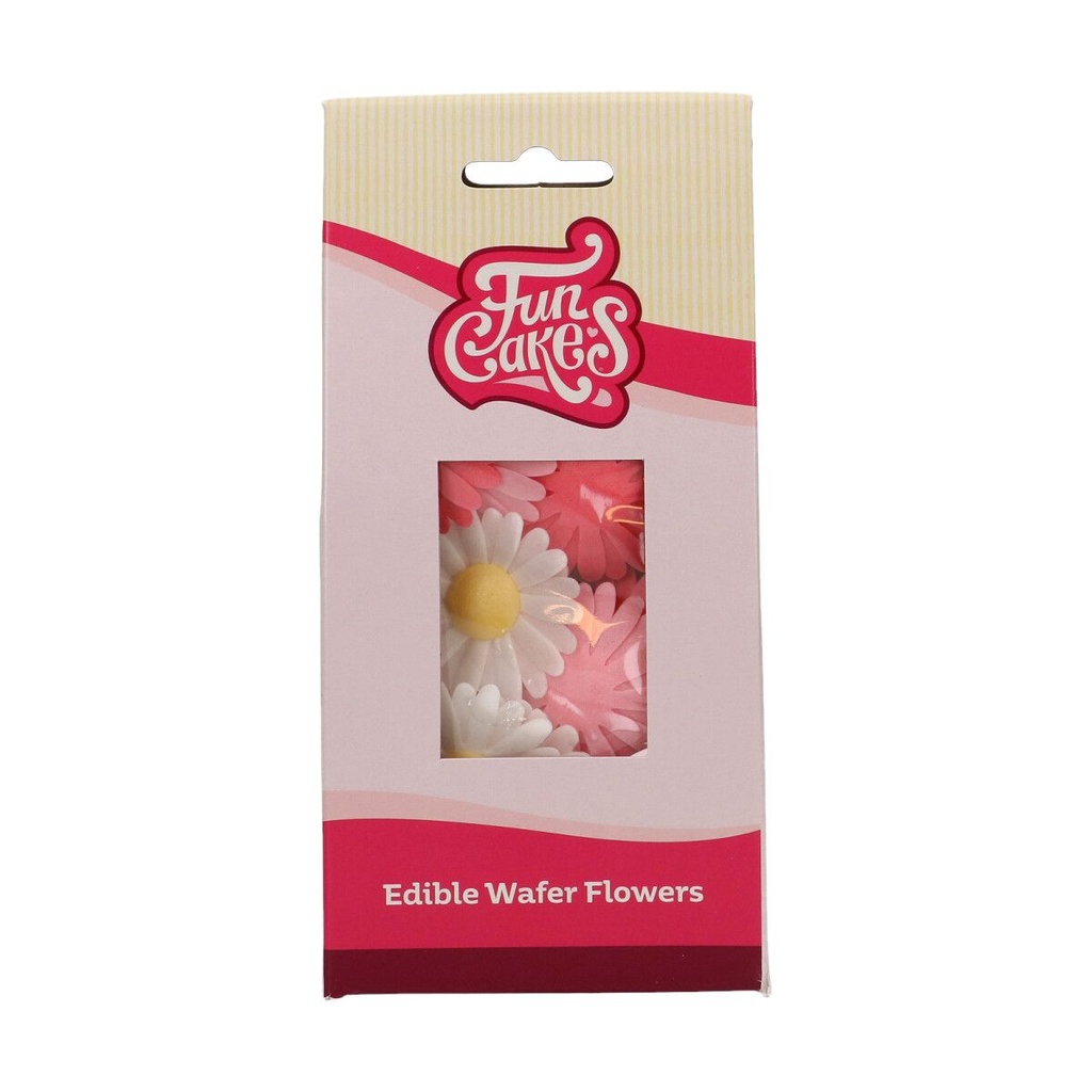 FunCakes Wafer Flowers Assorted Daisy 13 pcs