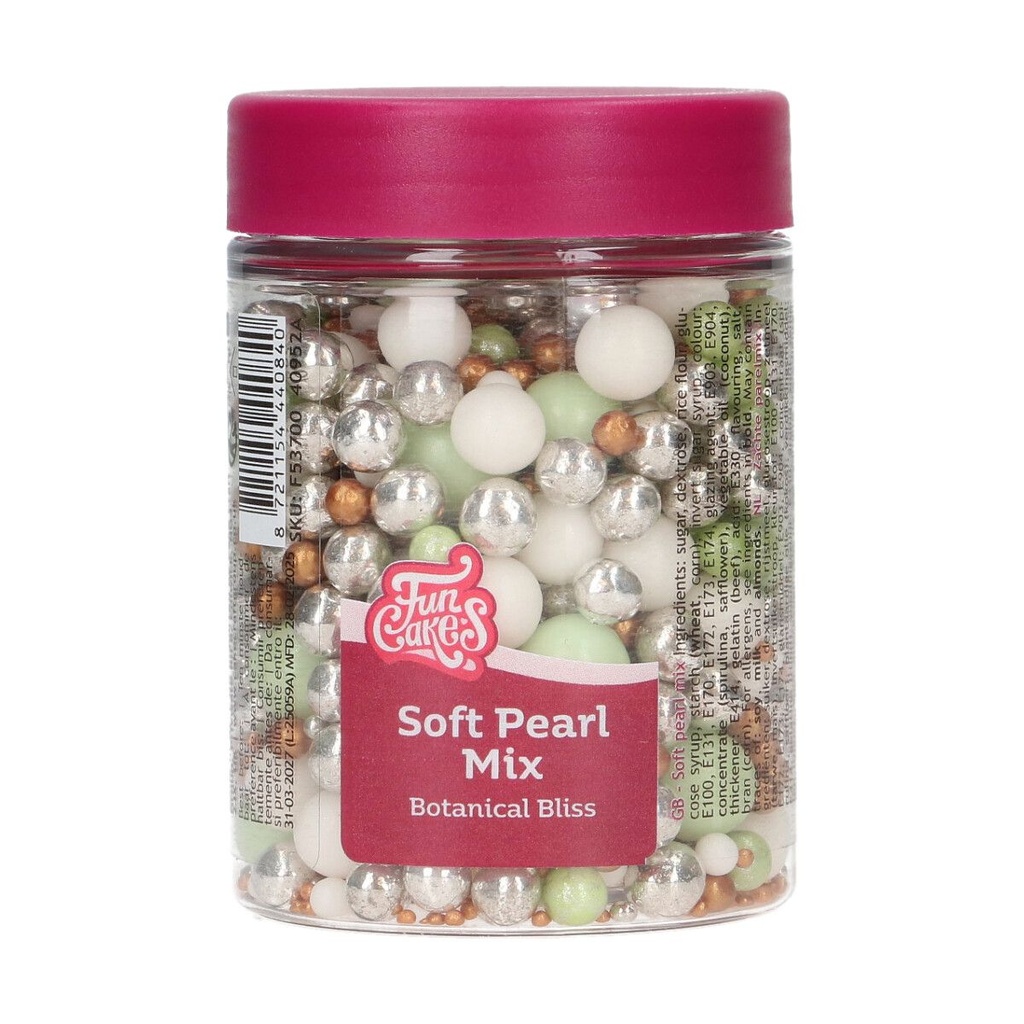 FunCakes MIX DECORATION EN SUCRE Botanical Bliss 80g