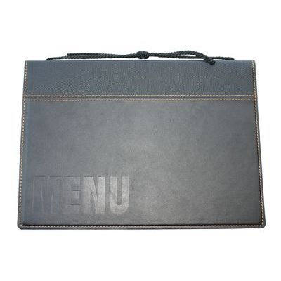 A4 TRENDY RANGE BLACK MENU CARD