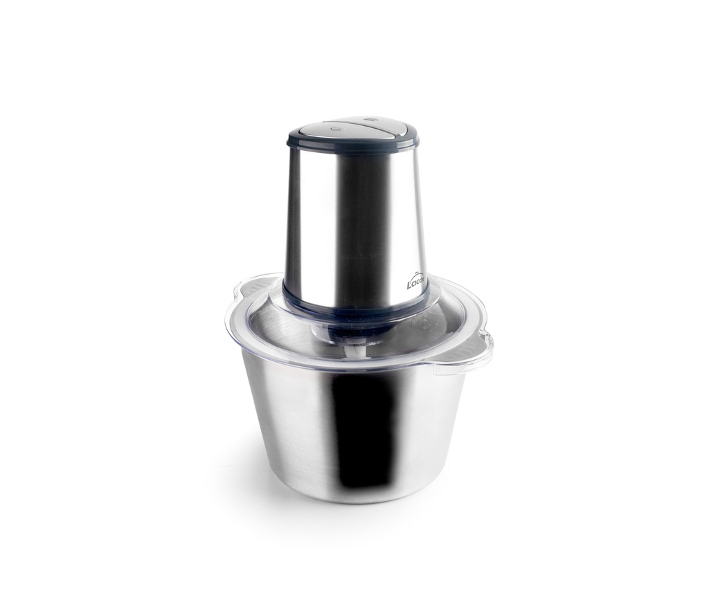 LACOR ROESTVRIJSTALEN GROENTE-KRUIDENMOLEN 300W - 2.0L - 4 BLADEN