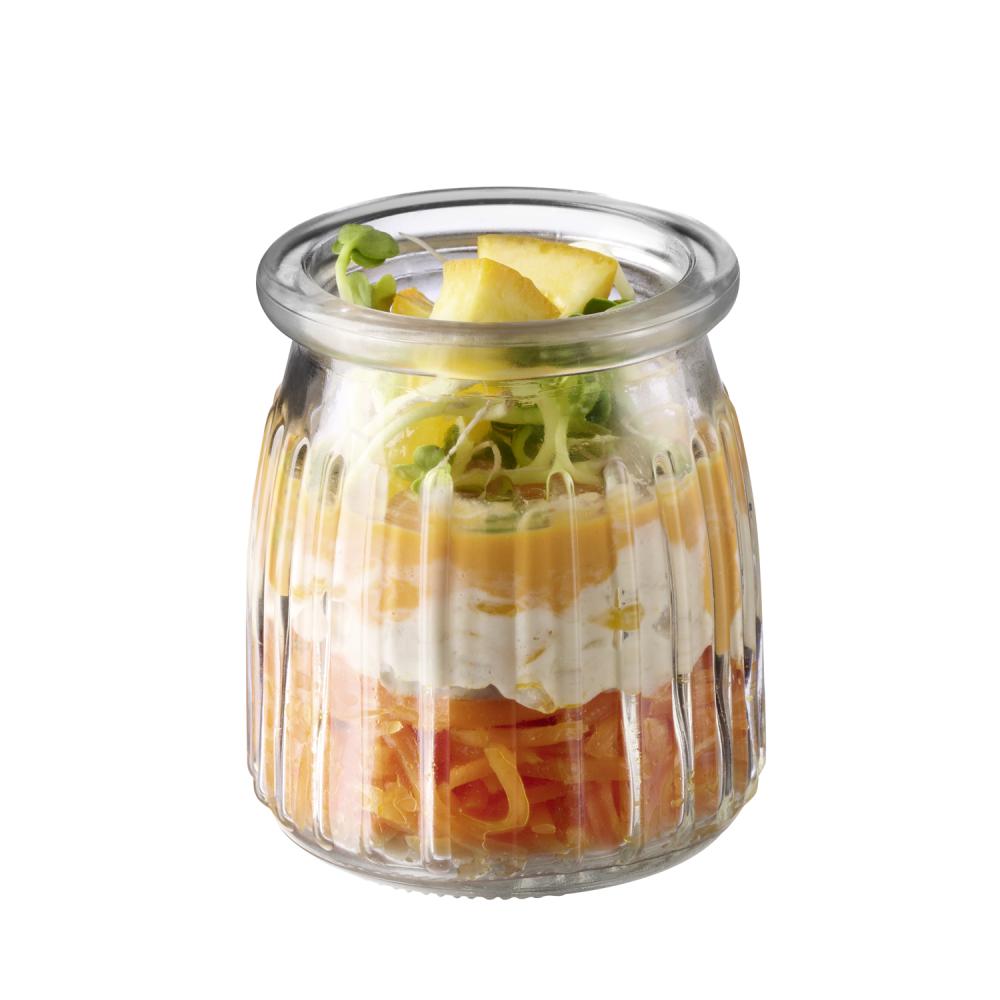 APS "JARLET" SET 12 POTS/VERRINES GOURMET 6.5XH8CM - 0.15L - 82331 