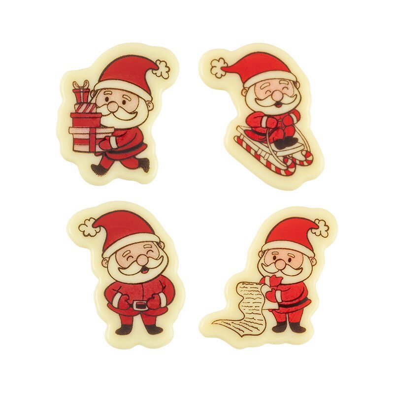2015445 Santa Claus 4,5 cm 100pcs ***ON/ORDER***