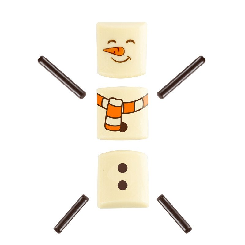 2015519 Snowman 3 cm 168pcs ***ON/ORDER***