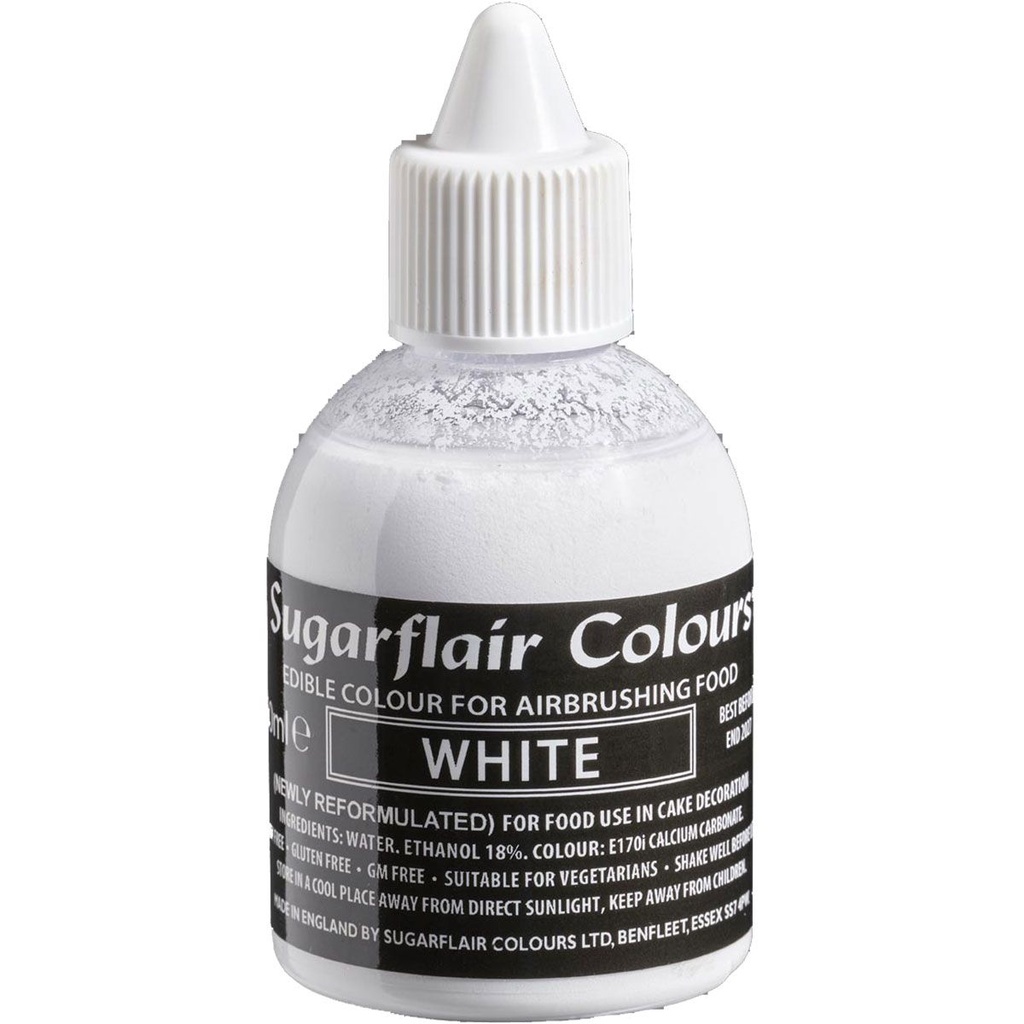 COLORANT BLANC AEROGRAPHE BASE ALCOOL 60ML 