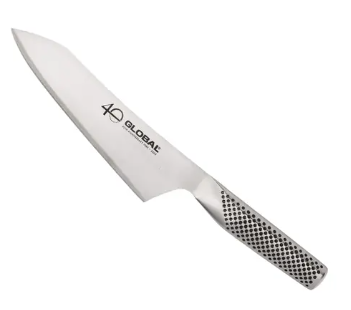 GLOBAL G4 SANTOKU ORIENTAL 18CM "40th ANNIVERSARY" MESSEN