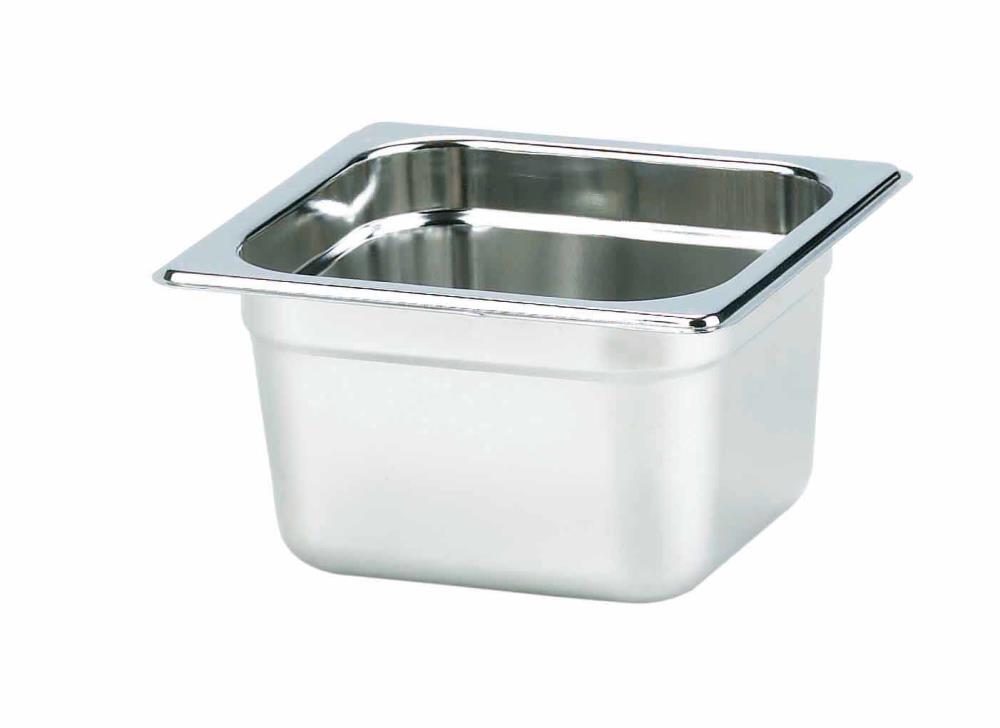 HENDI BASIC STAINLESS STEEL BIN GN 1/6-100 1.6L