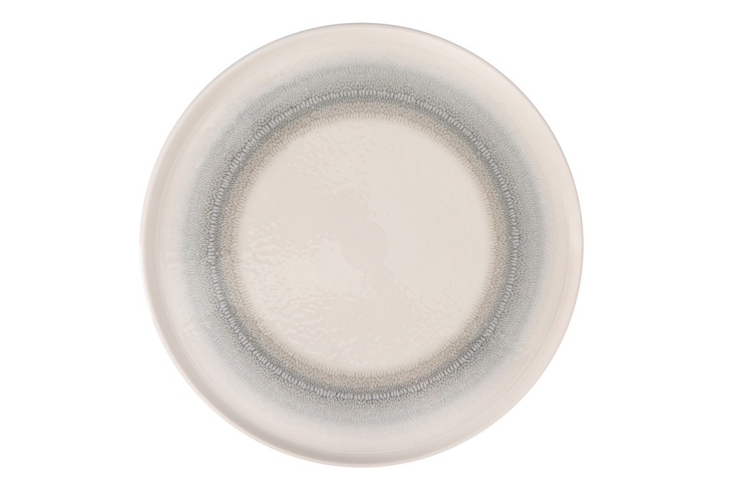 PIOLI NEPTUNUS BORD 27CM WIT/BLAUW PORSELEIN - NE18AP27