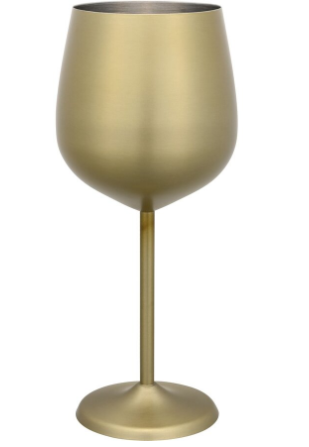 ROOFTOP SET VAN 2 COCKTAILGLAZEN 55CL ZWART/ROESTVRIJ STAAL - 17328