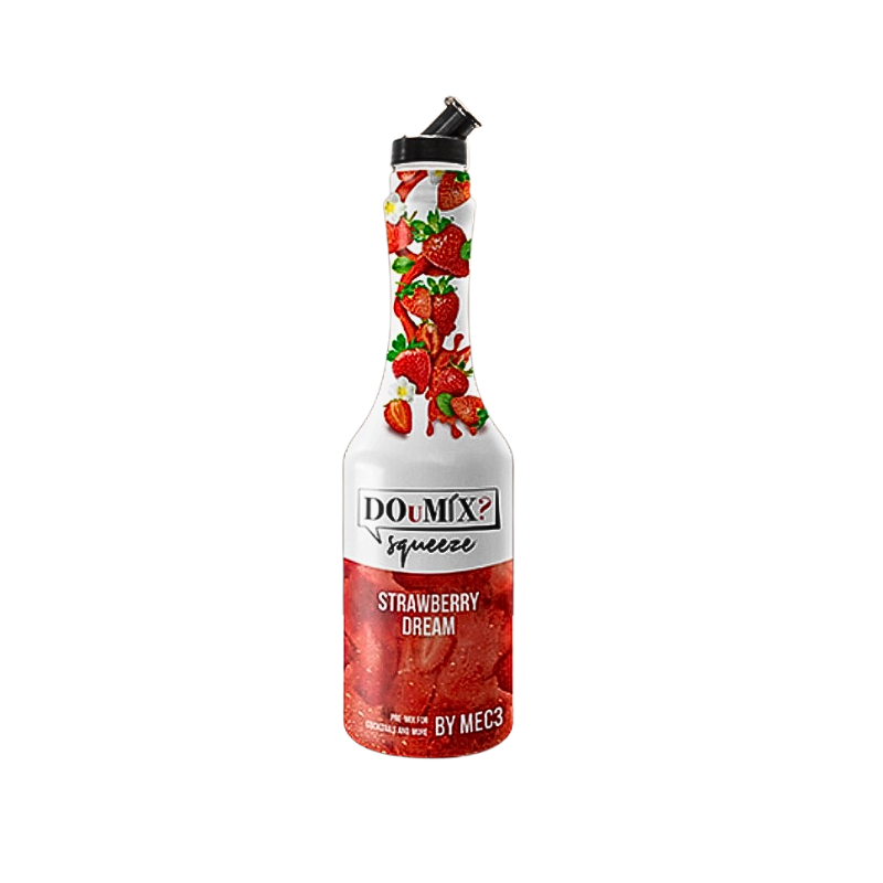 DOUMIX SQUEEZE "FRUITS PRESSES" FRAISE 1L 