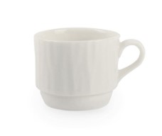 BONBISTRO VISTA MOKA CUP 10CL WHITE PORCELAIN - 743109