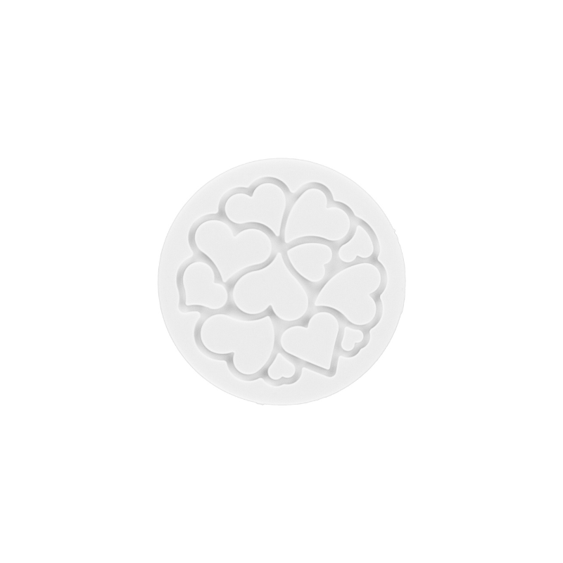 SILIKOMART MINI DECOR HARTVORM MAL 60MM DIAMETER HOOGTE 2MM SET VAN 6