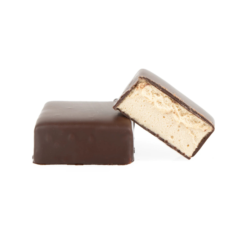 MALLOWS MARSHMALLOW CAFE CHOCOLAT NOIR 4 X 4 CM 8PCS - 180GR