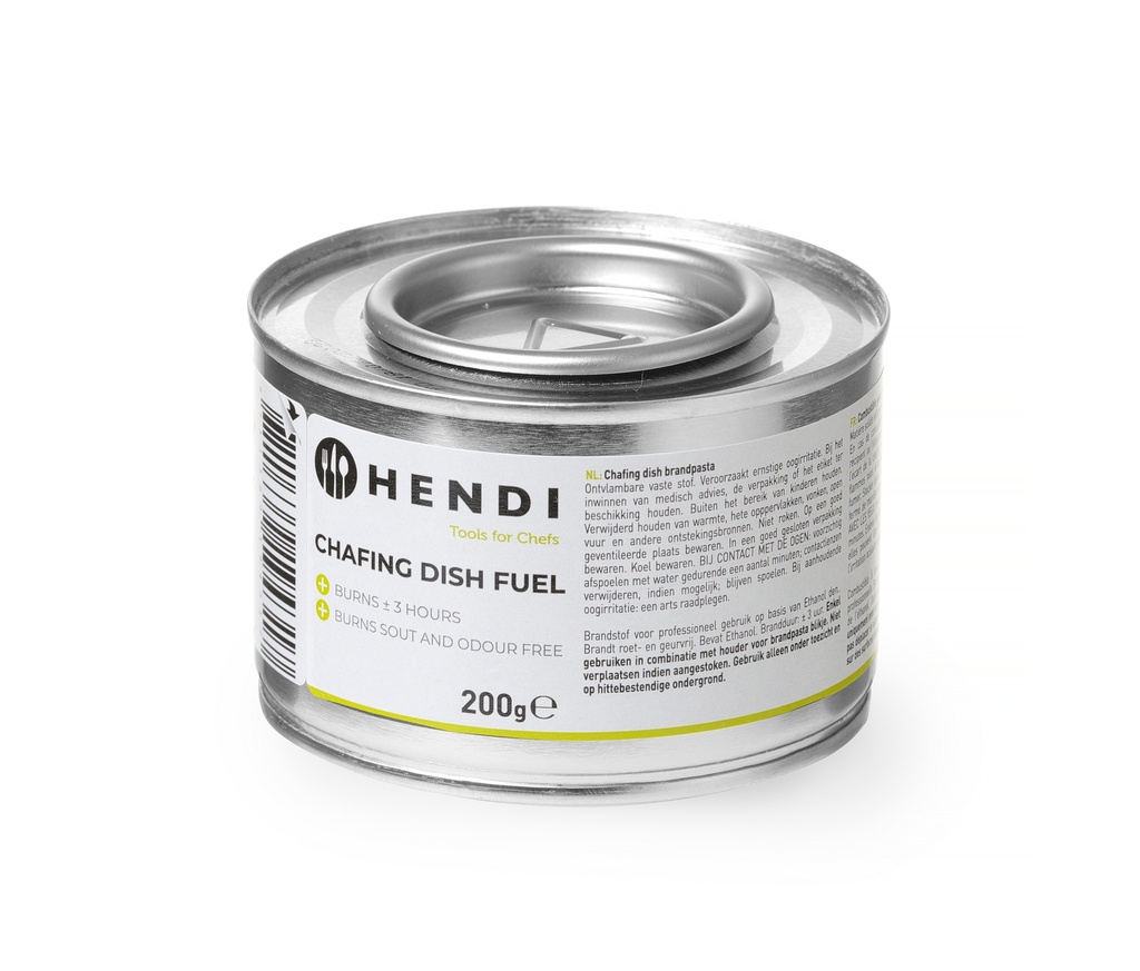 GEL COMBUSTIBLE 200G "+/- 3H" (CARTON DE 24P)