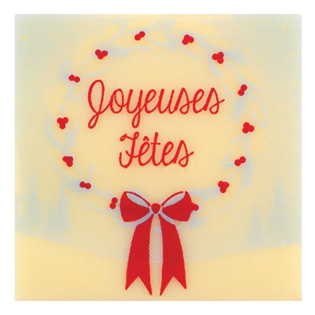 060426 PCB CARRÉS CB JF COURONNE 3,5 CM 120PCES ***S/CD***