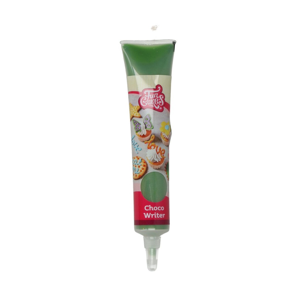 FUNCAKES CHOCO WRITING PEN GREEN 25G
