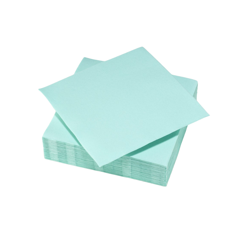 TASSINON NAPKINS AQUA 38x38 CM 30PCS
