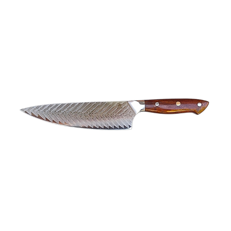 ARTHURIUS MADAGASCAR CHEF 20CM STAAL PALISSANDER HEFBOOM