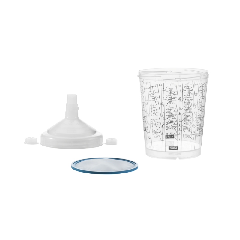 SGI GODETS SATA RPS 0.6L TAMIS PLAT - 50 PCS