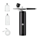 PORTABLE AIRBRUSH KIT WITH COMPRESSOR WITH 3 TANKS