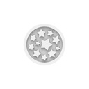 SILIKOMART MOLD MINI STARS DECOR MAT TD14 ø60 H 2MM SET OF 6