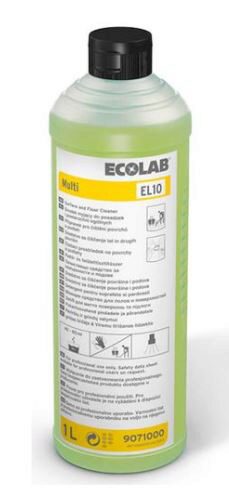 ECOLAB MULTI EL 10 NON-DISINFECTING MULTI-SURFACE DETERGENT 1L
