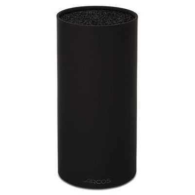 ARCOS TACO BLOC "SOFT TOUCH" NOIR ROND A/FIBRES