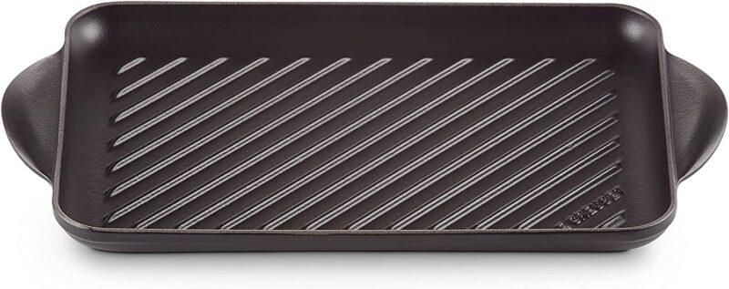 LE CREUSET GRILL RECT NOIR TRADITION 32CM