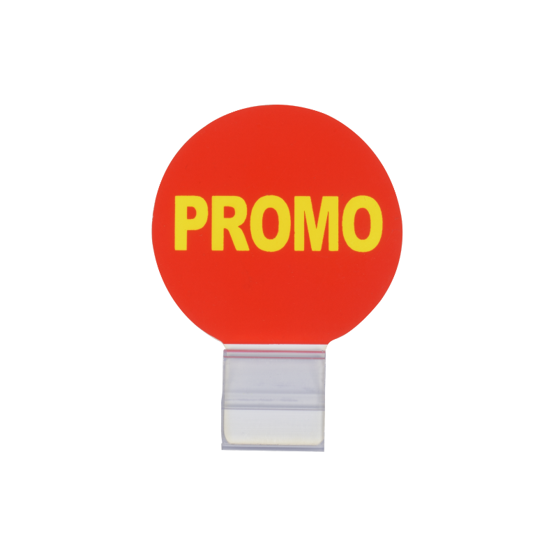 EDIKIO PROMO BADGE + CRYSTAL-LOOK HOLDER PACK OF 25 PCS