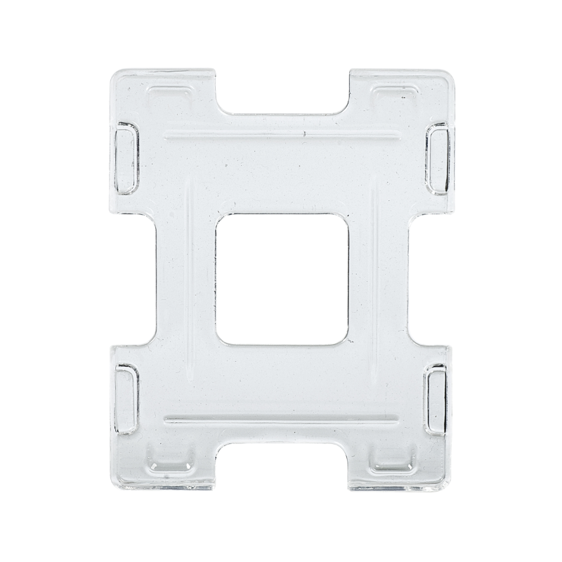 EDIKIO DUBBELE KAARTHOUDER VOOR PRISETIKETTEN 89x111MM PAKKET VAN 5 STUKS