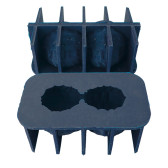 MOULE 3D SILICONE CACAHUETES INDIVIDUEL 10CM