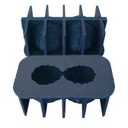 MOULE SILICONE TROMPE L'OEIL - CACAHUETES INDIVIDUEL 10CM 135ML