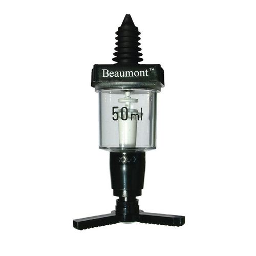 "ECO BLACK" WALL-MOUNTED ALCOHOL DOSER 5.0CL WITHOUT SUPPORT