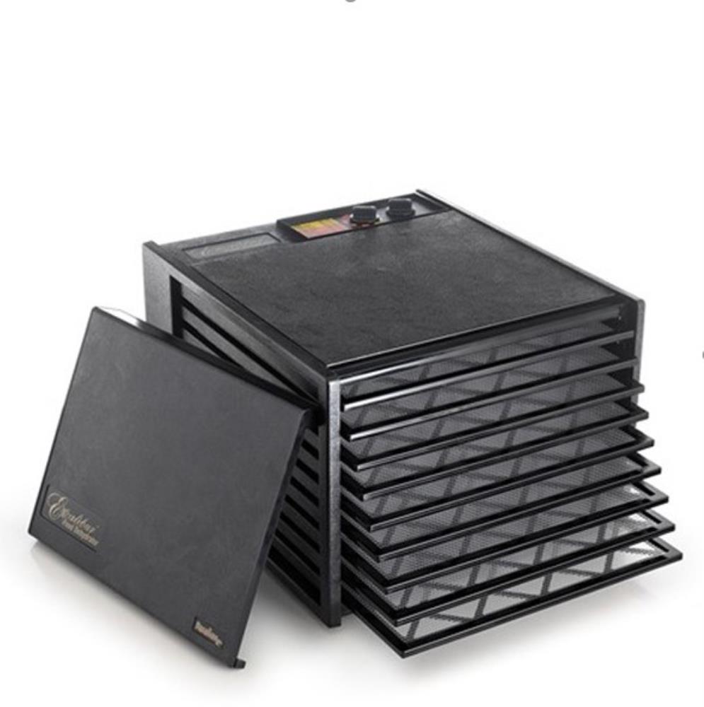 EXCALIBUR DESHYDRATEUR 9 PLATEAUX A/MINUTERIE-600W42X49X32CM A/PLATEAUX 38.1X38.1CM - voir DEJELIN