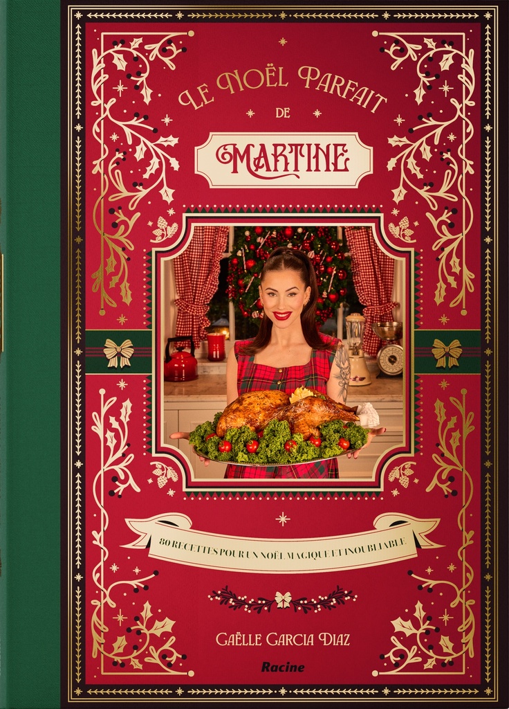 BOEK "HET PERFECTE KERSTFEEST VAN MARTINE" 80 RECEPTEN