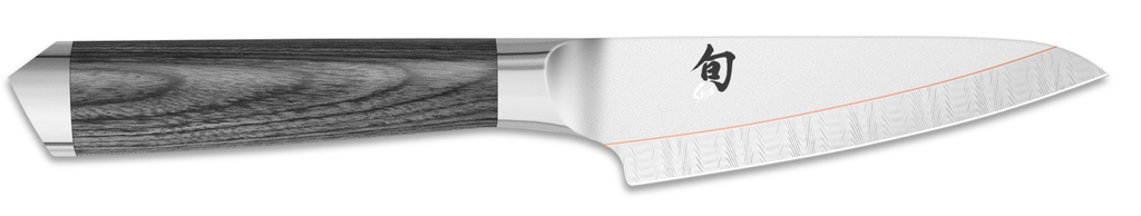 KAI SHUN KAGEROU KITCHEN KNIFE 10CM DAMASK - PAKKA HANDLE - DCC-0700