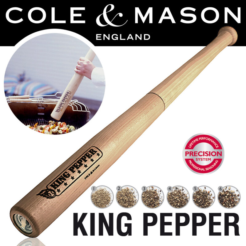 COLE&MASON BEUKENMOLEN 72CM PEPER KING HONKBALKNUPPEL