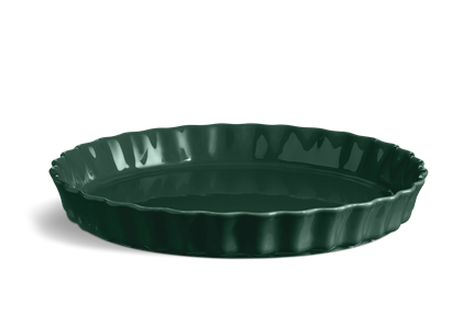 EMILE HENRY ONDERBEKER MET GERIBBELDE RAND CEDERHOUT LAAG MODEL 31 CM 1,30 L - GROEN 