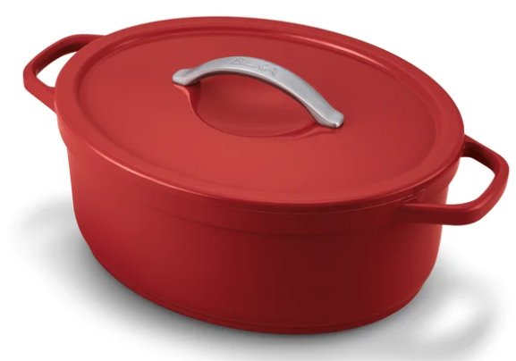 BEKA PLUME OVAL RED COCOTTE 31CM CERAMIC 
