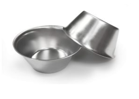 SET DE 6 MOULES INOX 18/10 PASTEIS DE NATA 7XH3CM