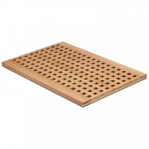 APS BEECH WOOD BREAD BOARD 52X34XHT2CM WITHOUT WHITE MELAMINE BUFFET TRAY
