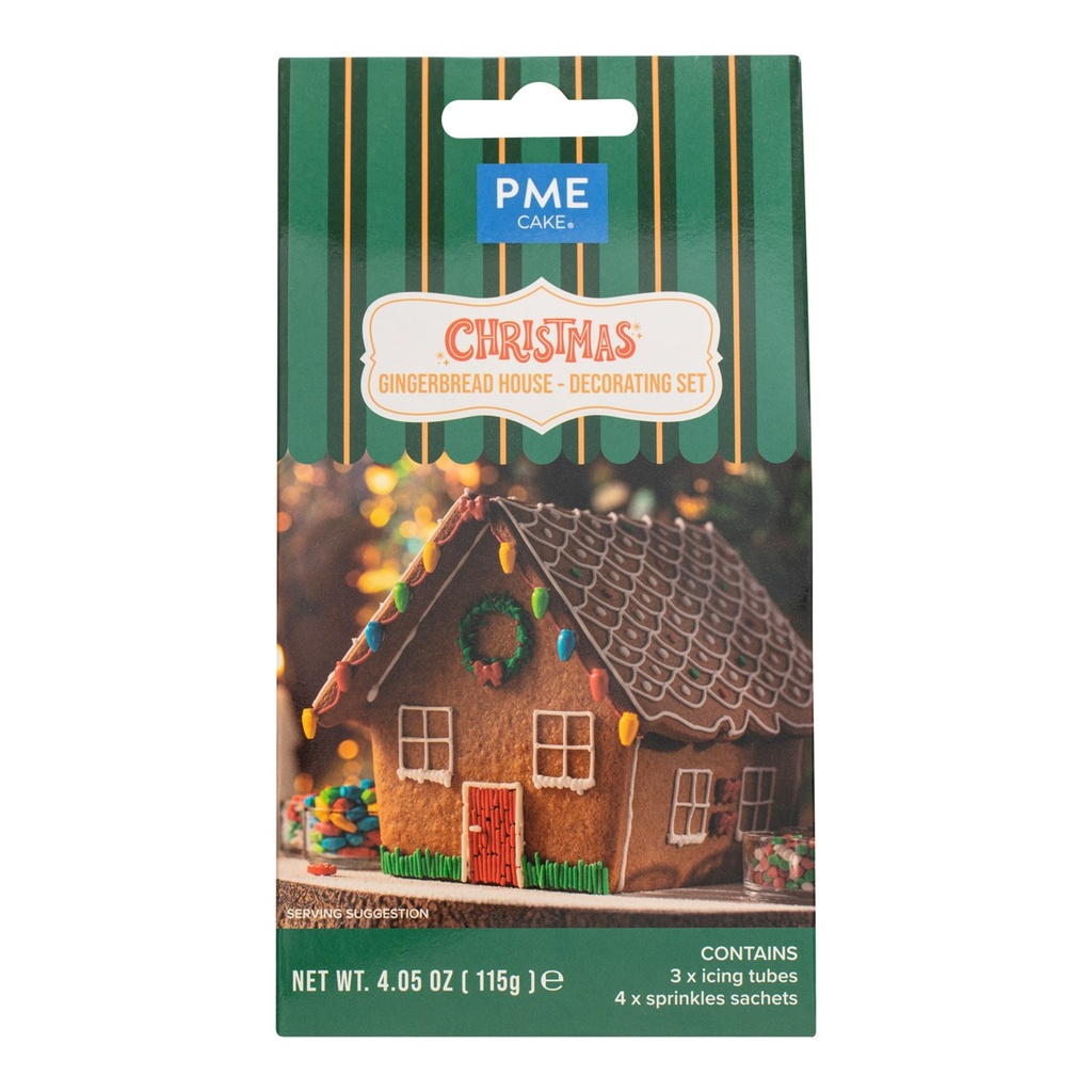 PME Cake gingerbread house decorating kit