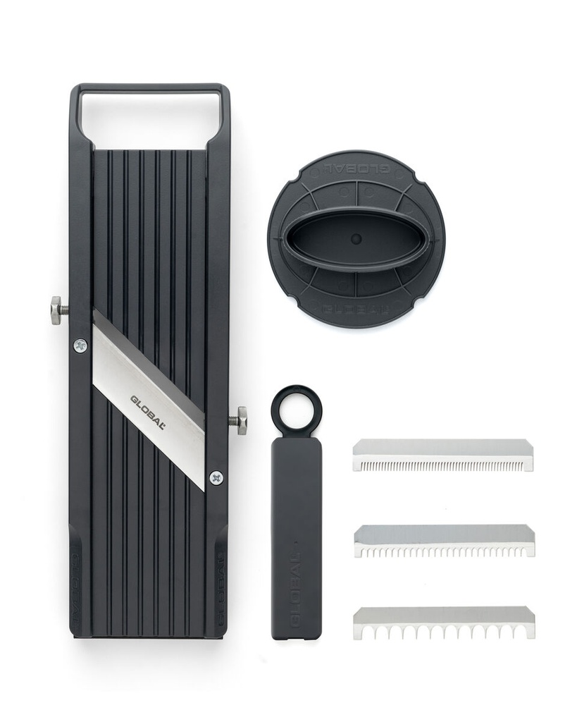 GLOBAL MANDOLINE JAPONAISE 64MM 3 LAMES + PROTEGE DOIGTS