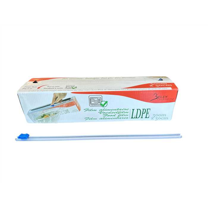 STRETCH CLING FILM ROLL 45CM × 300M