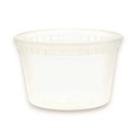 POT A SOUPE REUTILISABLE EN PLASTIQUE 350ML PAQUET DE 25PCES **SANS COUVERCLE**
