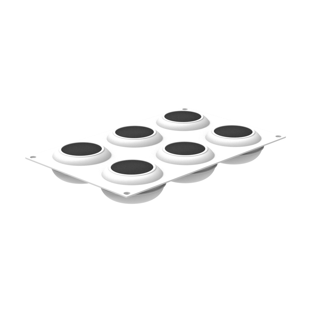 MOULE SILIKOMART STONE 145 SILICONE MOULD N.6 ø78 HT 37 MM