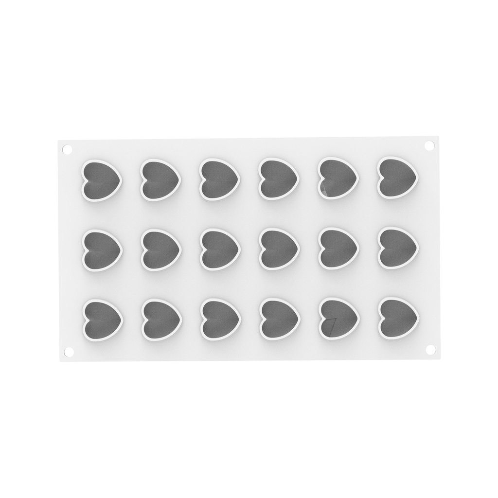 SILIKOMART CUORE XS 13 SILICONENVORM N.18 34 x 33 H20MM