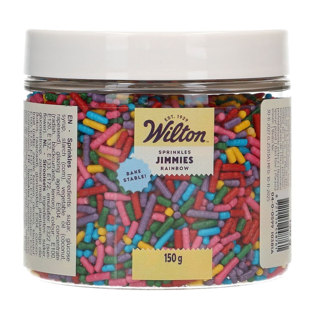 WILTON REGENBOOG JIMMIES SPRINKELS 150GR