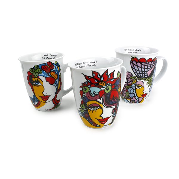 JOSIEN BROEREN MUG 32CL SET OF 6